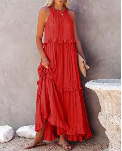 Robe Longue Bohème — Légèreté & Féminité