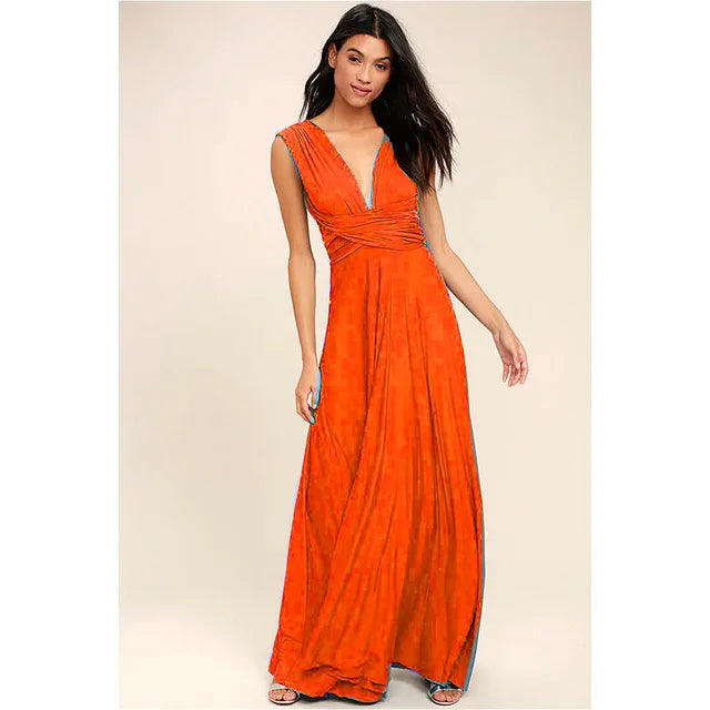 Robe Longue à Bretelles – Style Bohème & Sexy