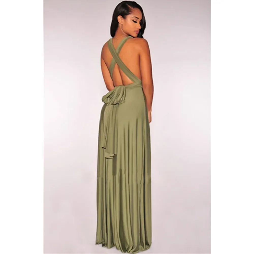 Robe Longue à Bretelles – Style Bohème & Sexy