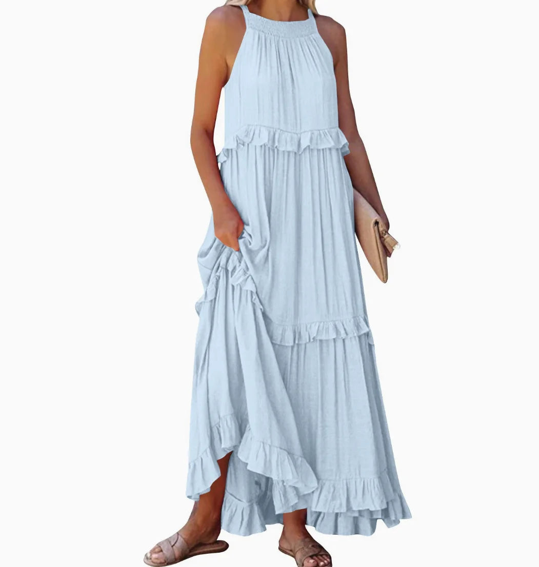 Robe Longue Bohème — Légèreté & Féminité