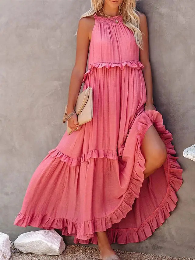 Robe Longue Bohème — Légèreté & Féminité