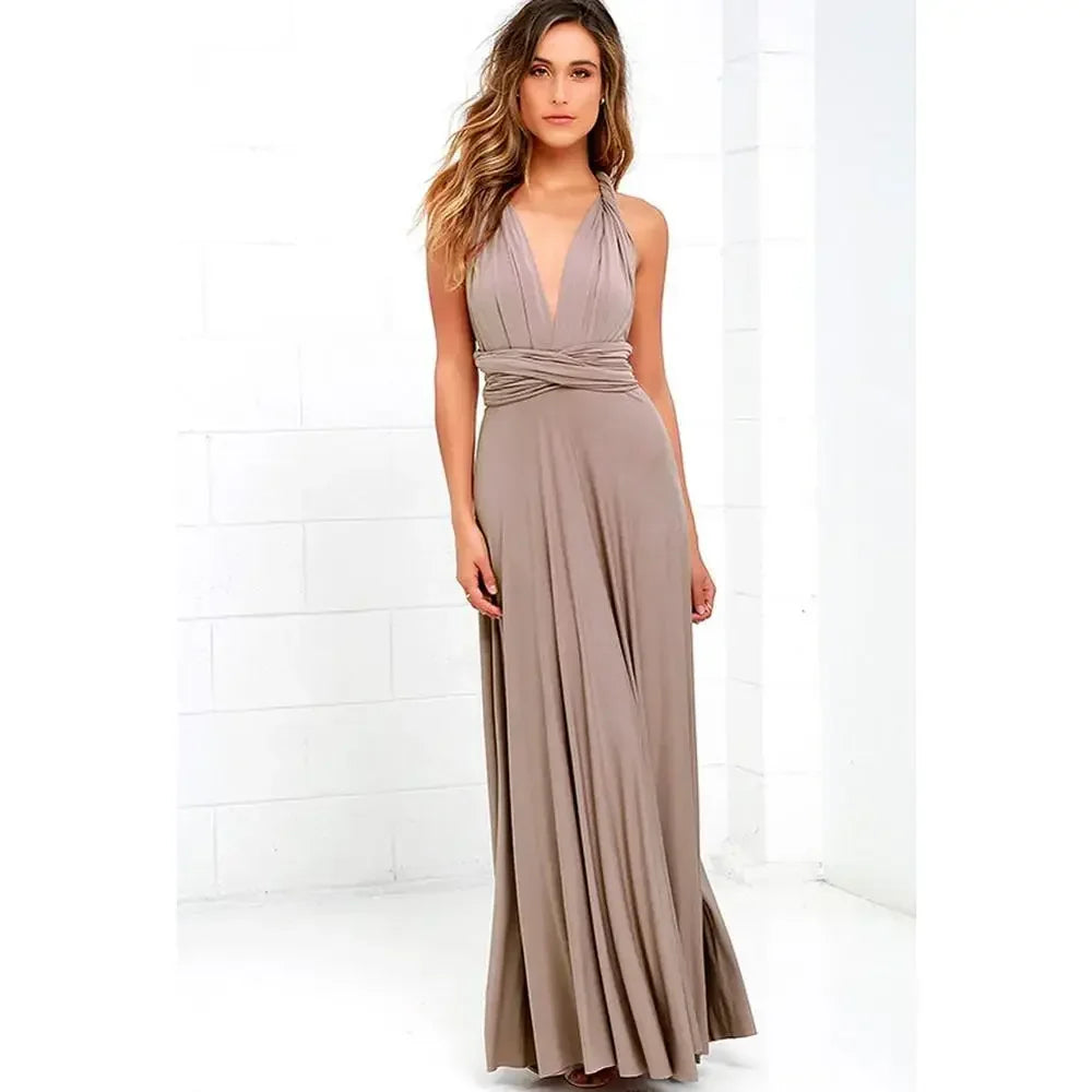 Robe Longue à Bretelles – Style Bohème & Sexy