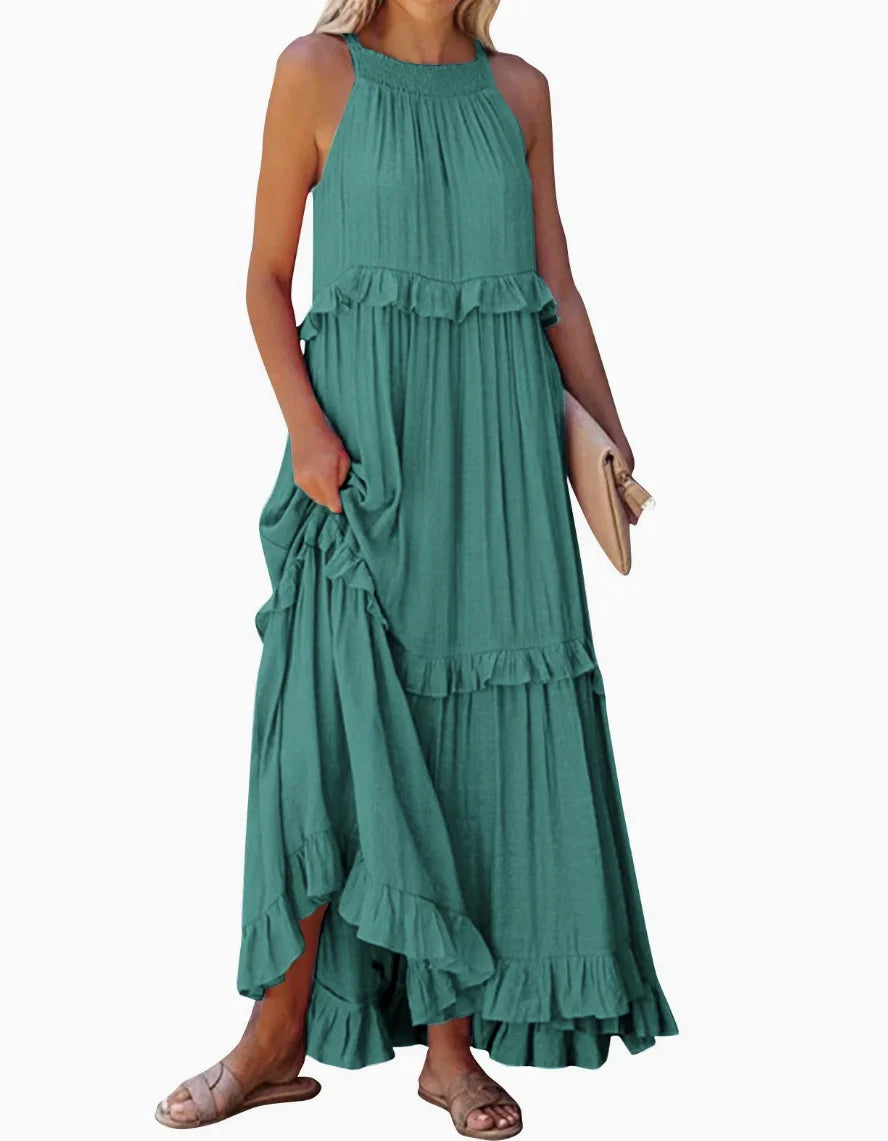 Robe Longue Bohème — Légèreté & Féminité