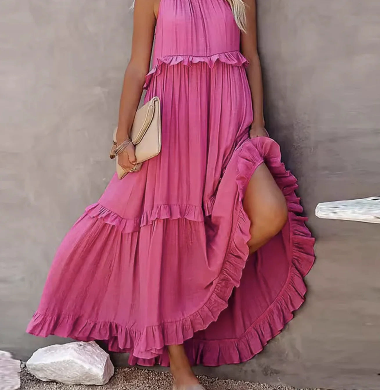 Robe Longue Bohème — Légèreté & Féminité