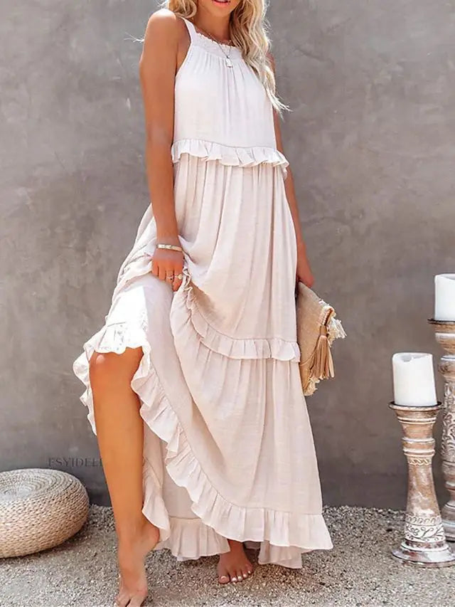 Robe Longue Bohème — Légèreté & Féminité