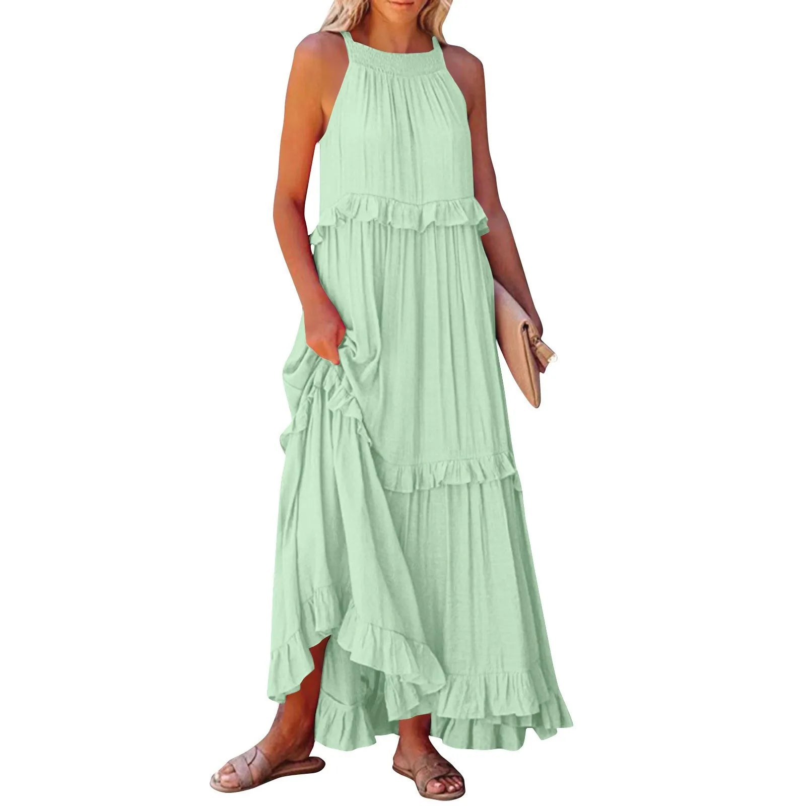 Robe Longue Bohème — Légèreté & Féminité
