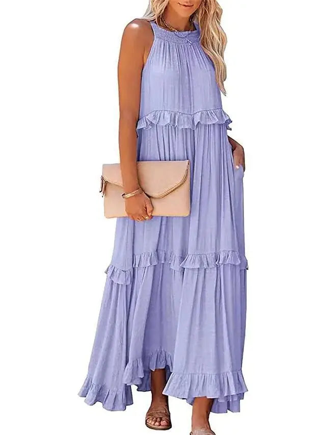 Robe Longue Bohème — Légèreté & Féminité